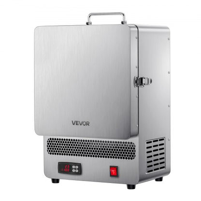 Tabletop Kiln Melter, 1500W Powerful Electric Kiln, 2192℉ / 1200℃ Max Temperature, Stainless Steel, Gold Melting Furnace for Wax Casting, Clay DIY, Metal Tempering, Glazing on Pottery, Silver