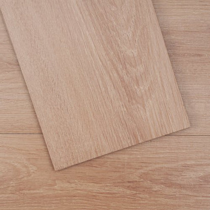 Självhäftande vinylgolvplattor 36 x 6 tum, 36 plattor 2,5 mm tjocka, självhäftande, naturlig träådring, gör-det-själv-golv för kök, matsal, sovrum och badrum, enkel för heminredning