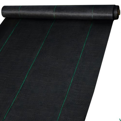 182,9 x 9144 cm Kraftigt PP-vävt ogrässkydd för trädgårdsarbete 68 g