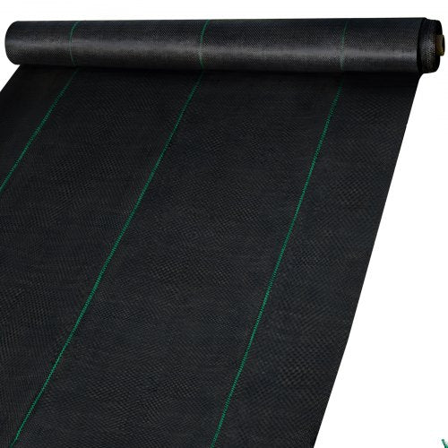 182,9 x 9144 cm Kraftigt PP-vävt ogrässkydd för trädgårdsarbete 68 g